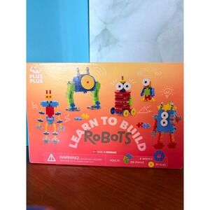 NIB Build Your Own Robot Kit - Build 5 Unique Robots - Sealed Box, 250 pcs